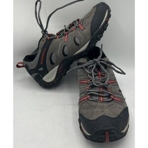 Merrell Crosslander Vent Low Top Hiking Sneakers Gray J343406C Mens Size 9.5